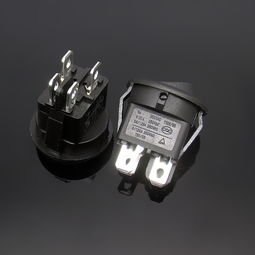 供應小貓眼圓形KCD帶燈藍色翹板電源開關 特性、應用與研發(fā)價值